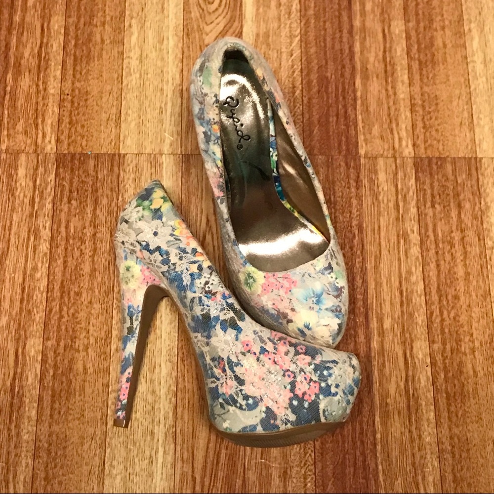 Floral Heels